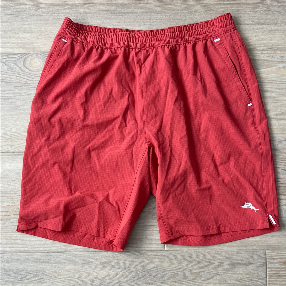 NWT Tommy Bahama Red Swim Trunks